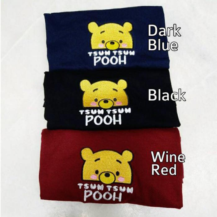 TS5003 Pooh Top Wine Red
