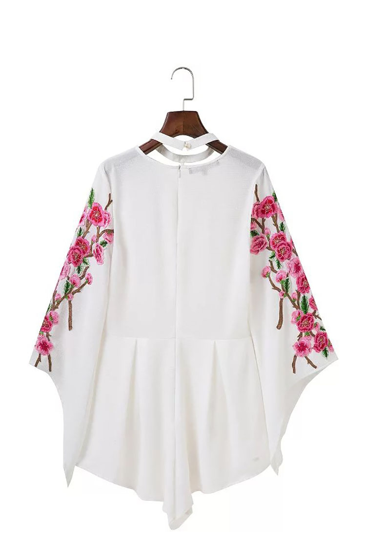 BM70273 Europe Stylish Jumpsuit White