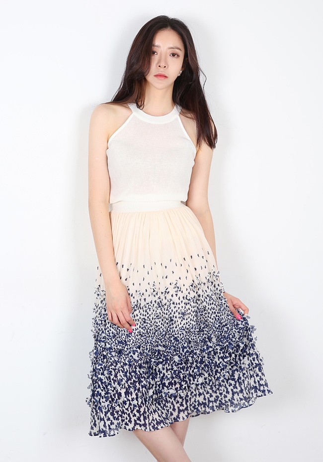 BM70275 Lovely Chiffon Skirt As Picture