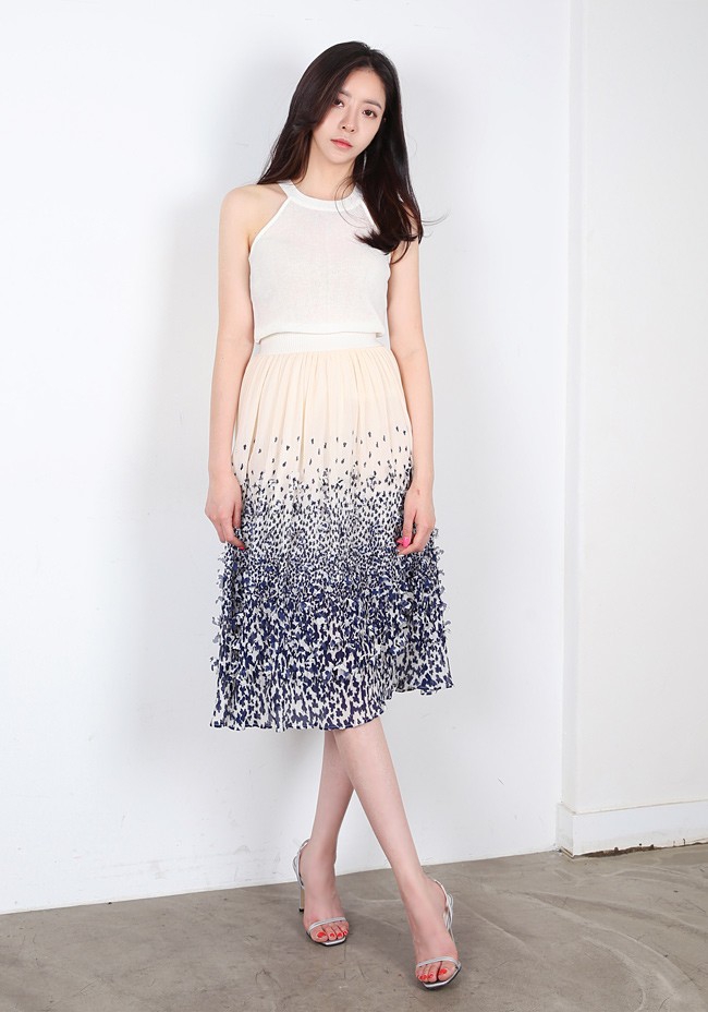 BM70275 Lovely Chiffon Skirt As Picture