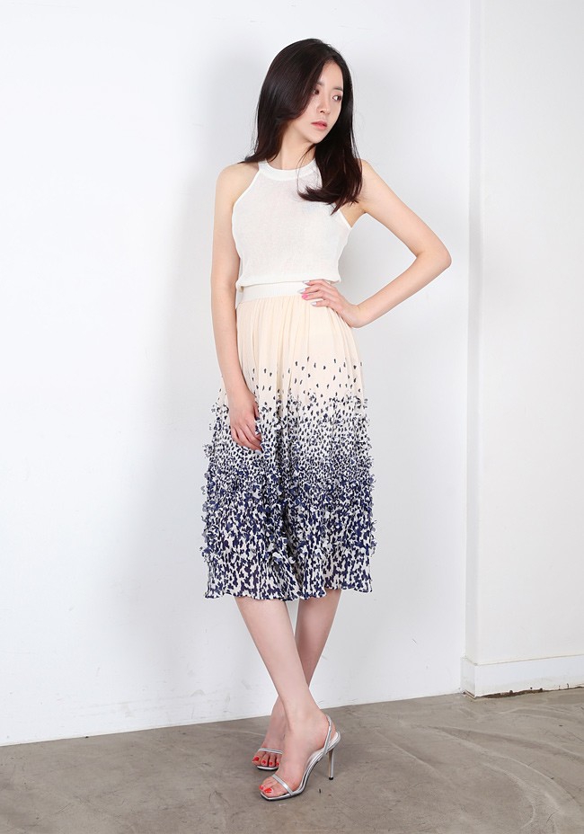 BM70275 Lovely Chiffon Skirt As Picture