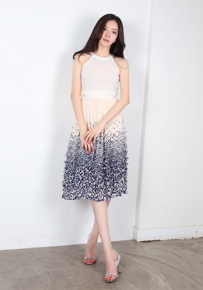BM70275 Lovely Chiffon Skirt As Picture