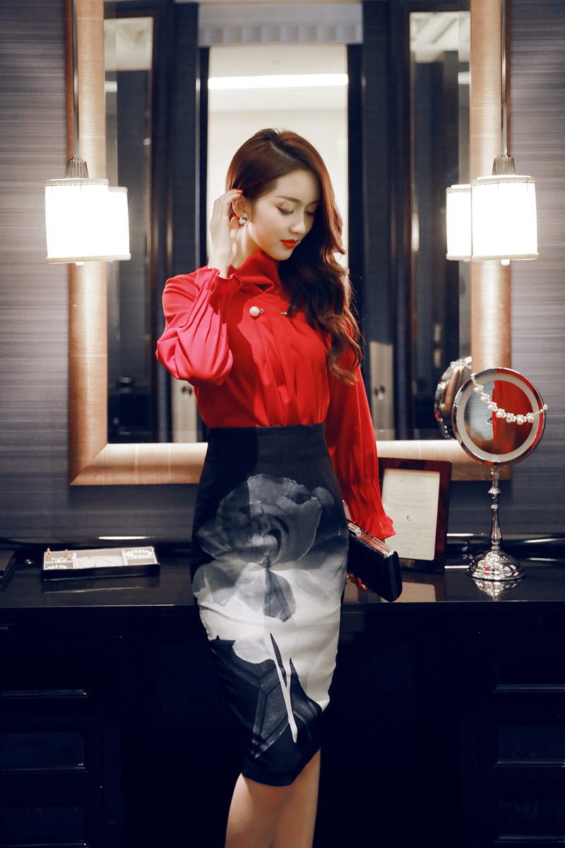 BM70284 Fashion Skirt Black