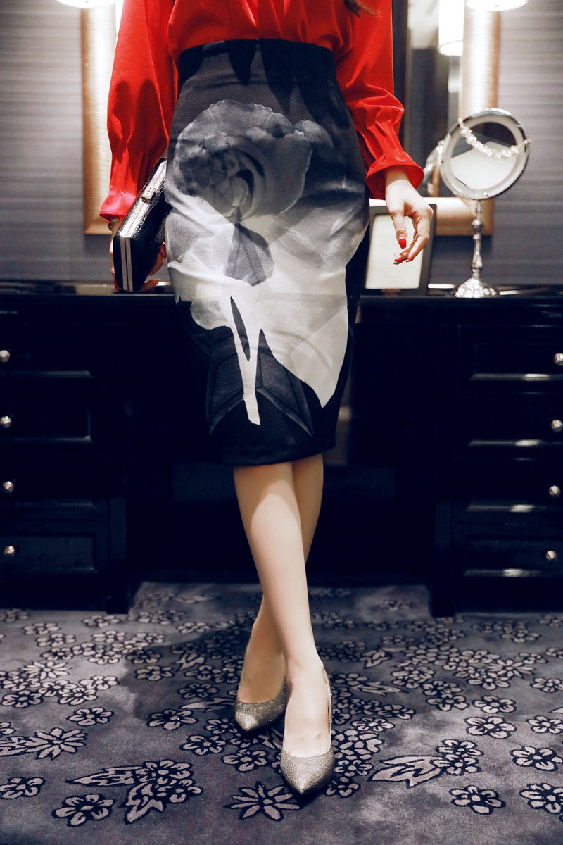 BM70284 Fashion Skirt Black