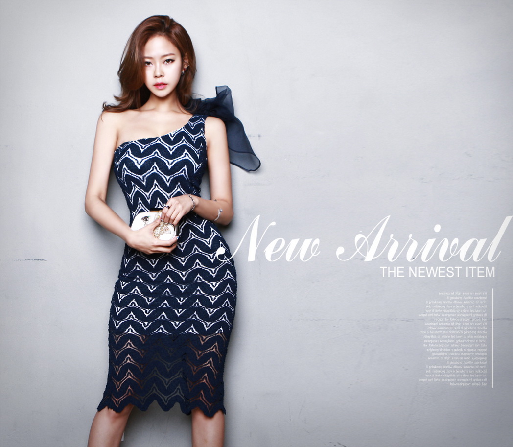 BM70286 Stylish Toga Dress As Picture