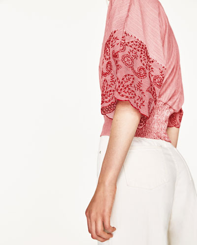 BM70297 Europe Fashion Top Red