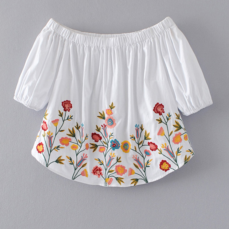 BM70308 Pretty Off-Shoulder Top As Picture