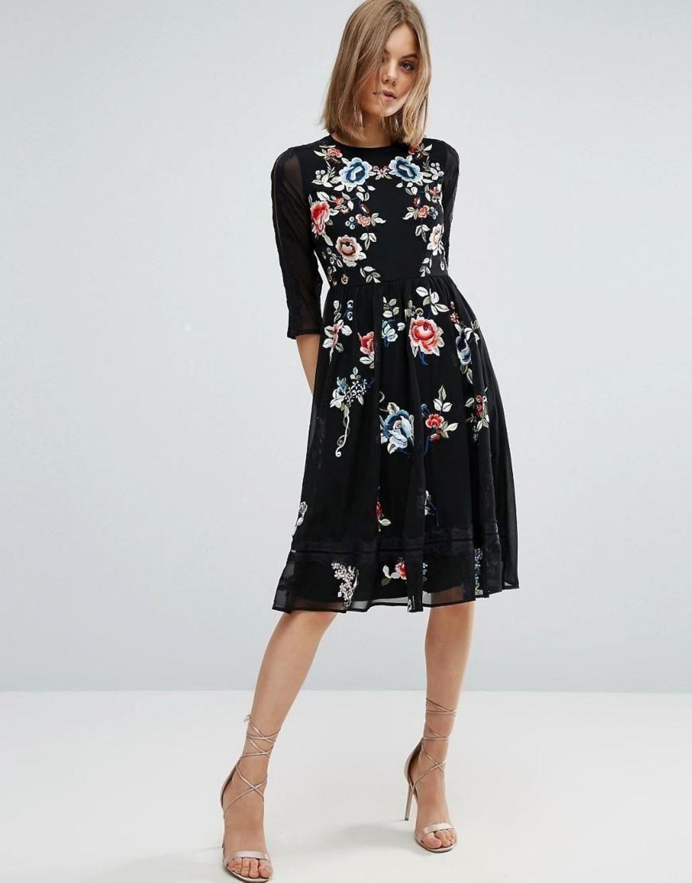 BM70315 Europe Fashion Dress Black 