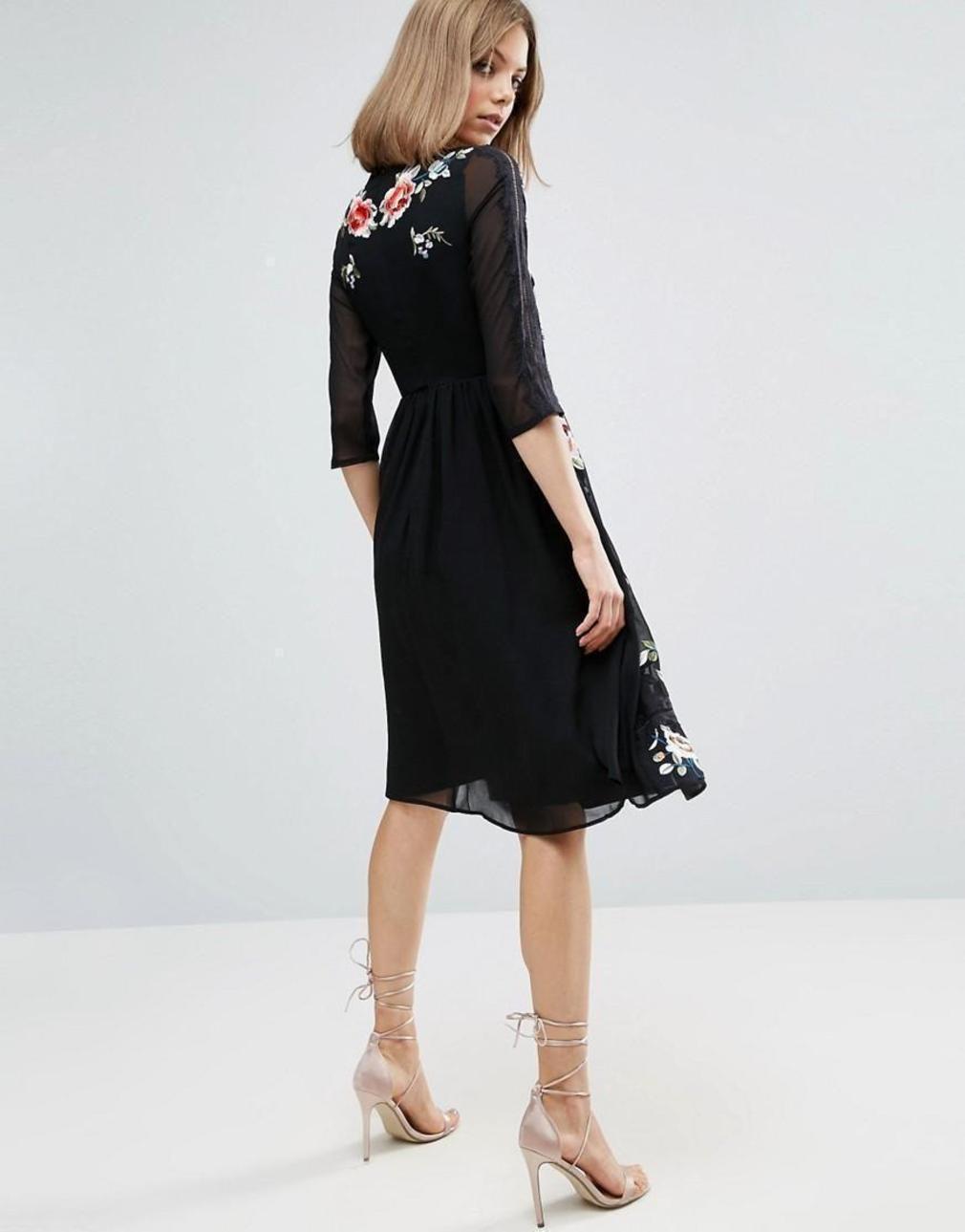 BM70315 Europe Fashion Dress Black 