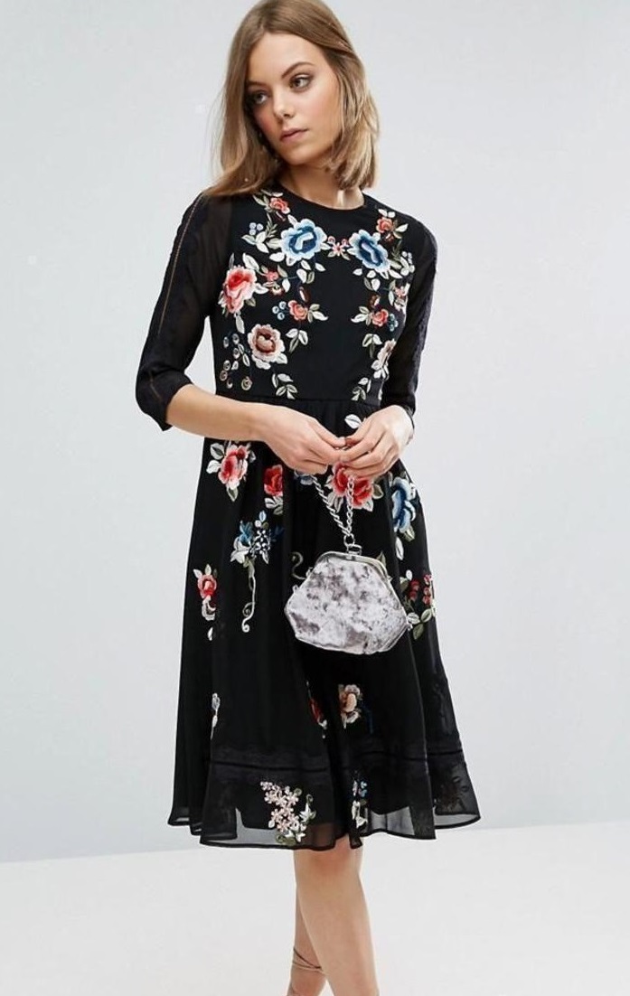 BM70315 Europe Fashion Dress Black 
