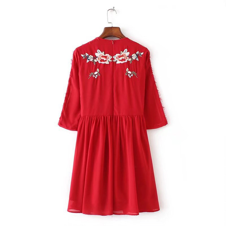BM70315 Europe Fashion Dress Red 