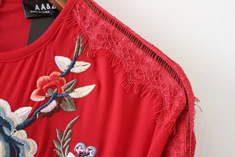 BM70315 Europe Fashion Dress Red 