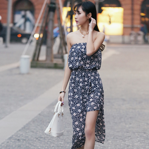 BM70320 Fashion Tube Dress As Picture