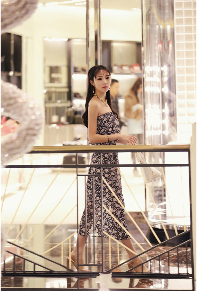 BM70320 Fashion Tube Dress As Picture
