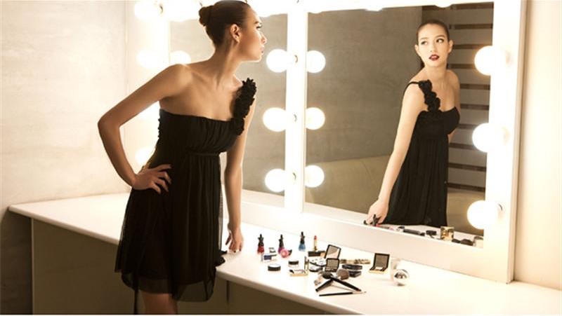 BM70321 Lovely Toga Dress Black