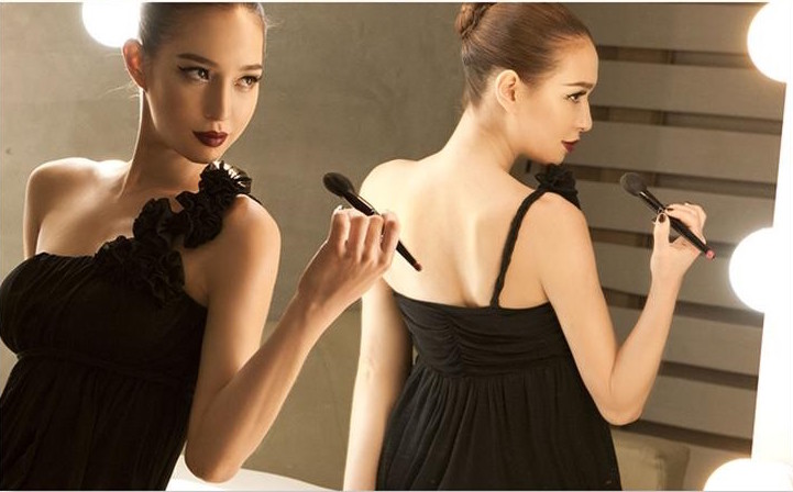 BM70321 Lovely Toga Dress Black