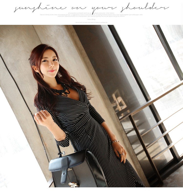 BM70325 Stylish OL Dress As Picture