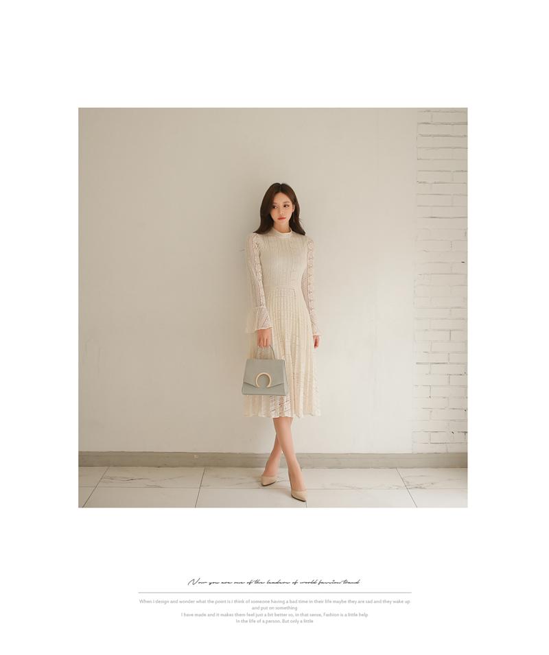 BM70329 Elegant Lace Dress As Picture