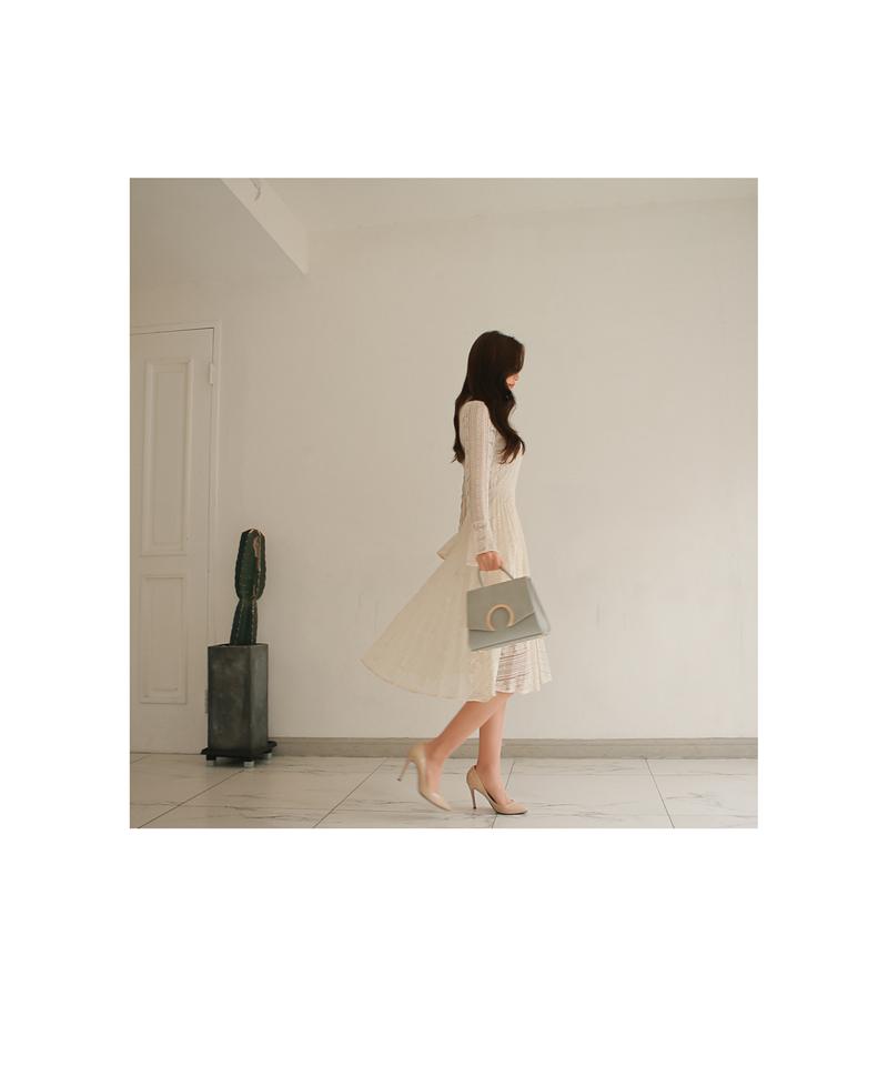 BM70329 Elegant Lace Dress As Picture