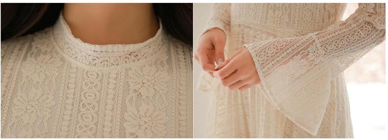 BM70329 Elegant Lace Dress As Picture