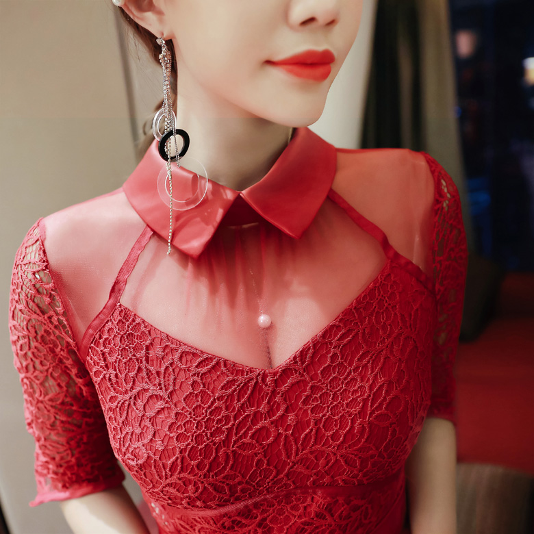 BM70336 Charming Dress Red