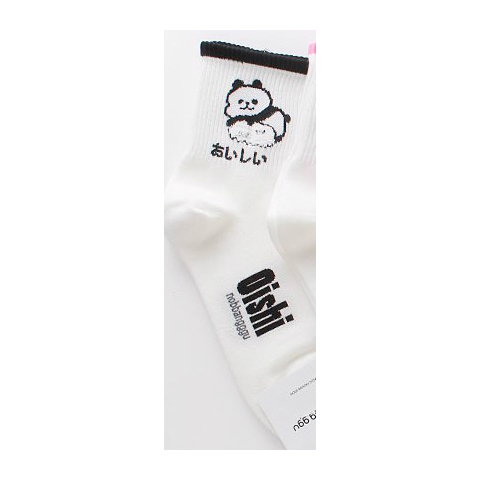 SJNJ034BA - Crew Socks (Panda)