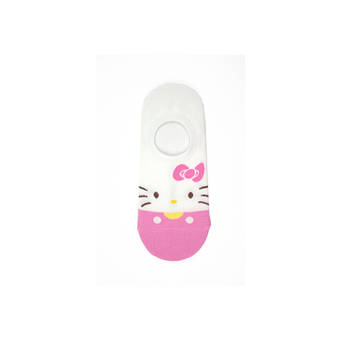 SLSW020A - Fake Socks (Hello Kitty Pink)