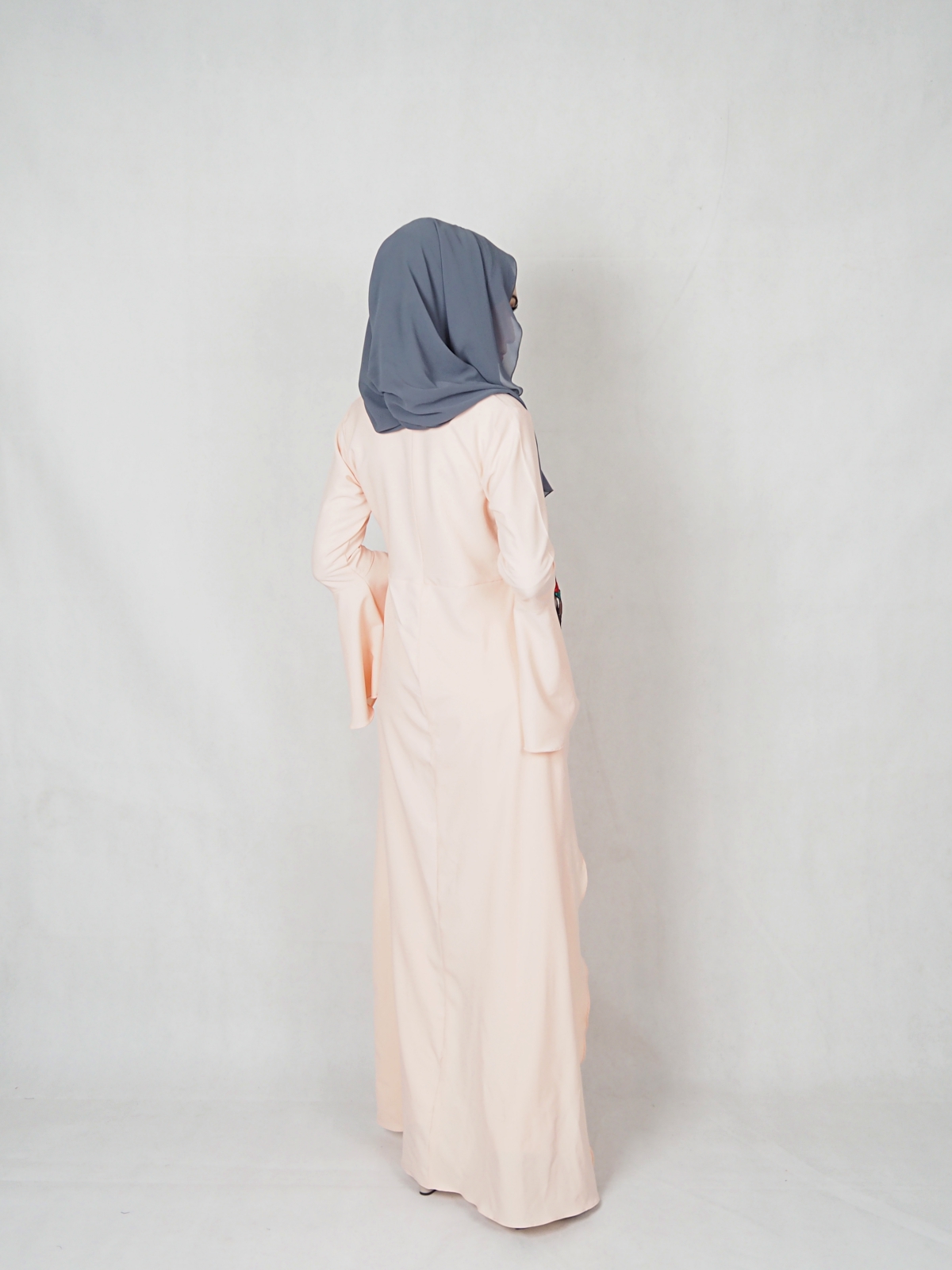 SW4834 Rose Set Blouse & Pants Peach