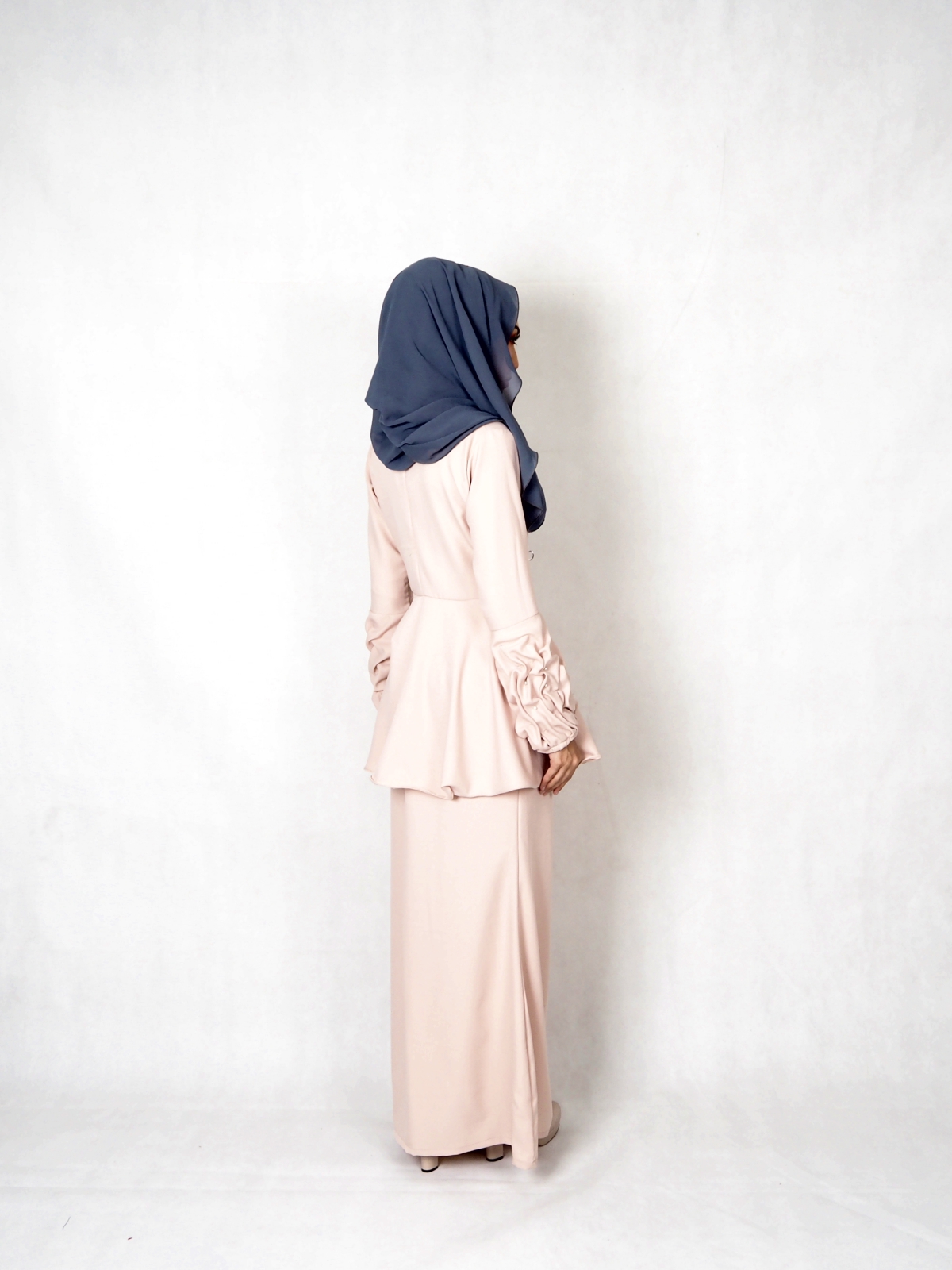 SW4840 Baju Kurung (Plus Size) Cream