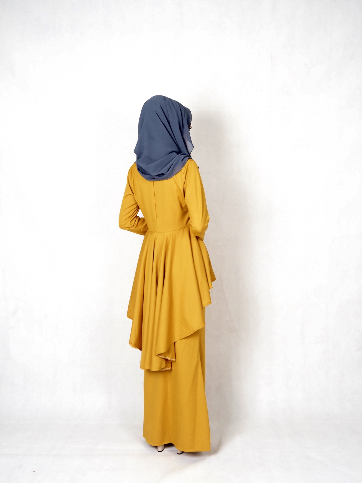 SW4841 Baju Kurung (Plus Size) Mustard
