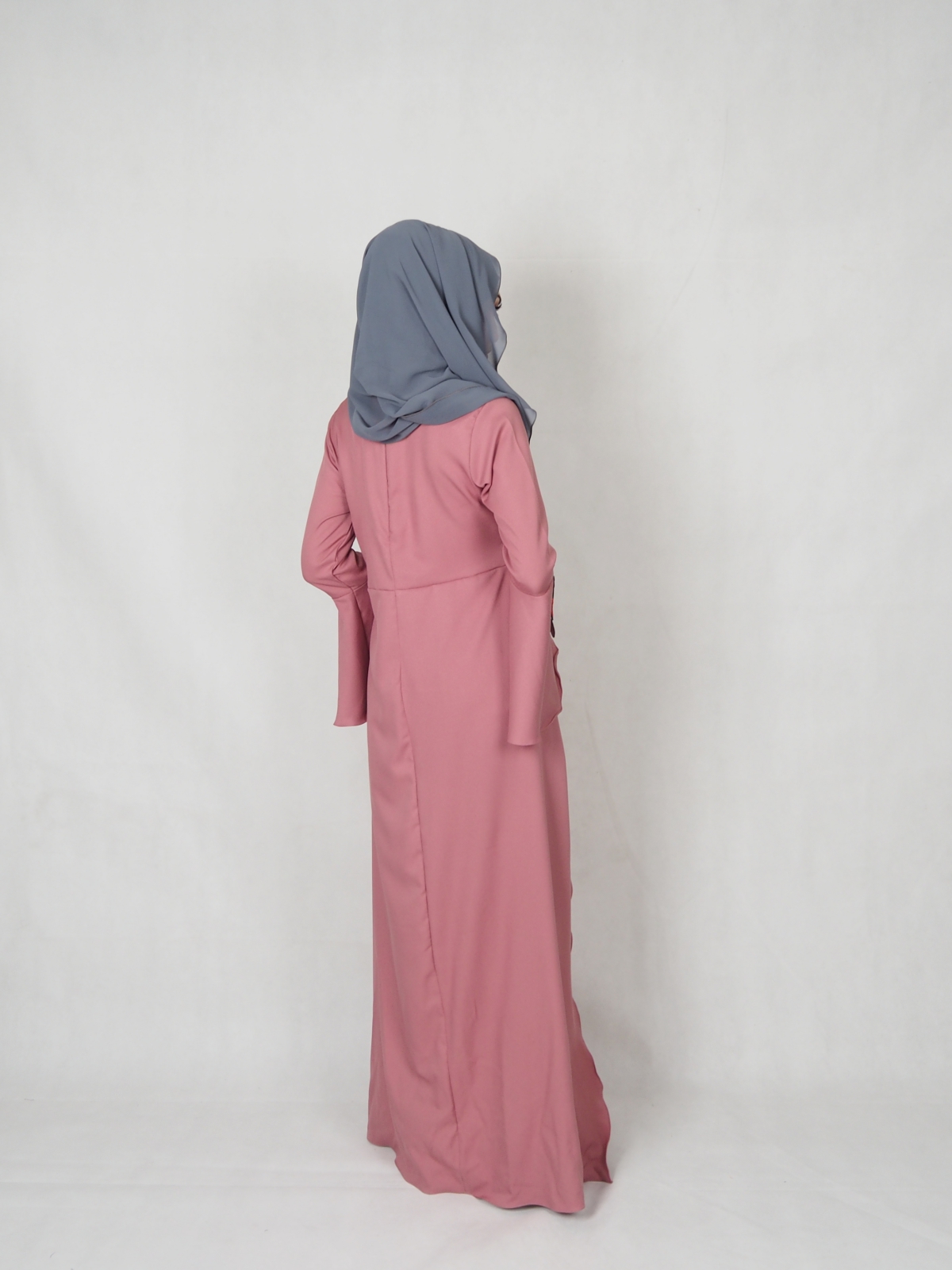 SW4852 Blouse & Pant (Plus Size) Dusty Pink