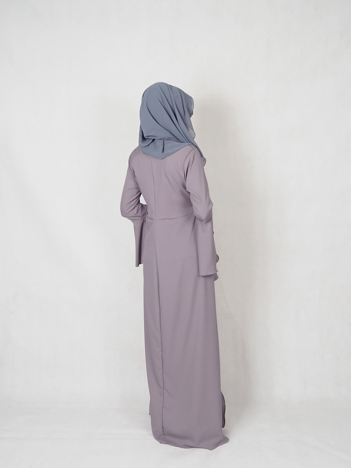 SW4852 Blouse & Pant (Plus Size) Grey
