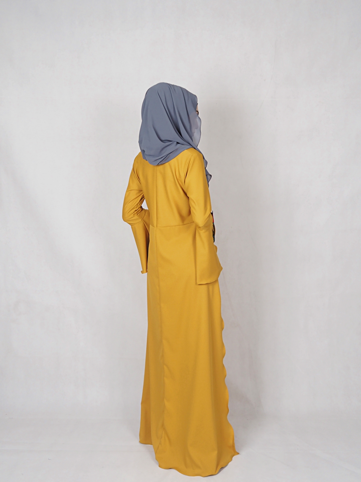 SW4853 Blouse & Pant (Plus Size) Mustard