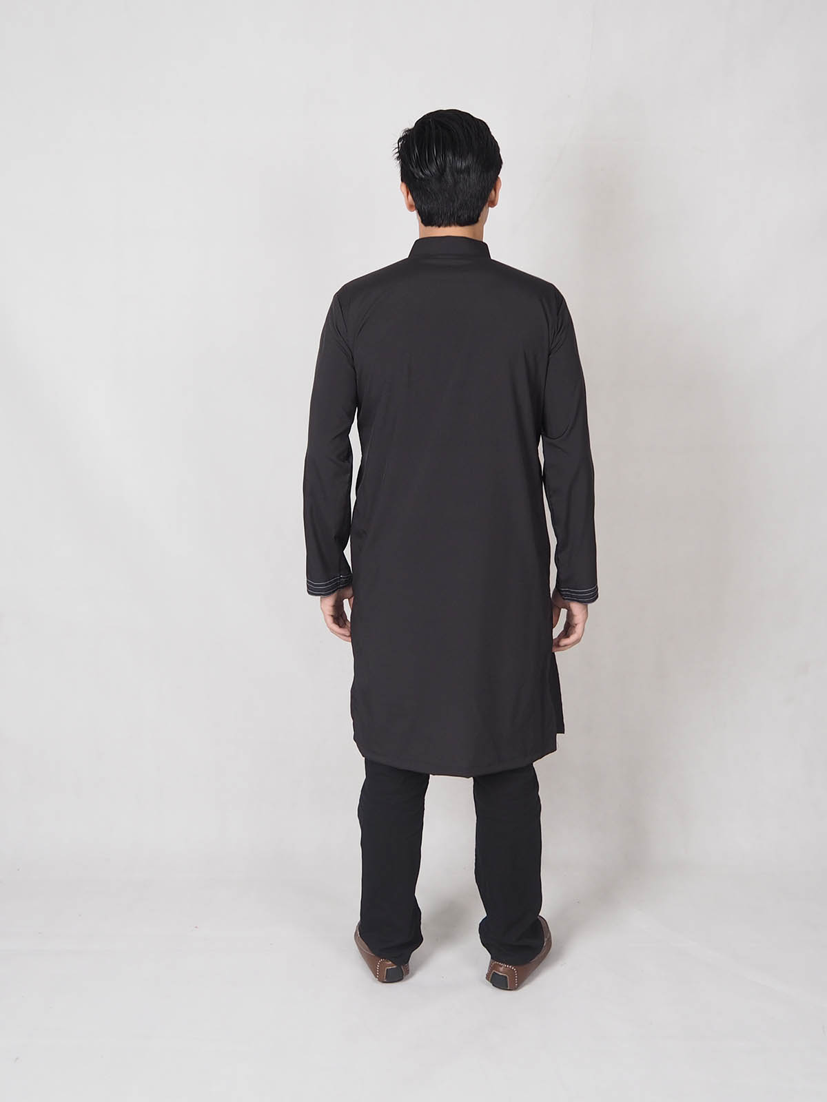 SW4857 Fashion Men Top (Plus Size) Black