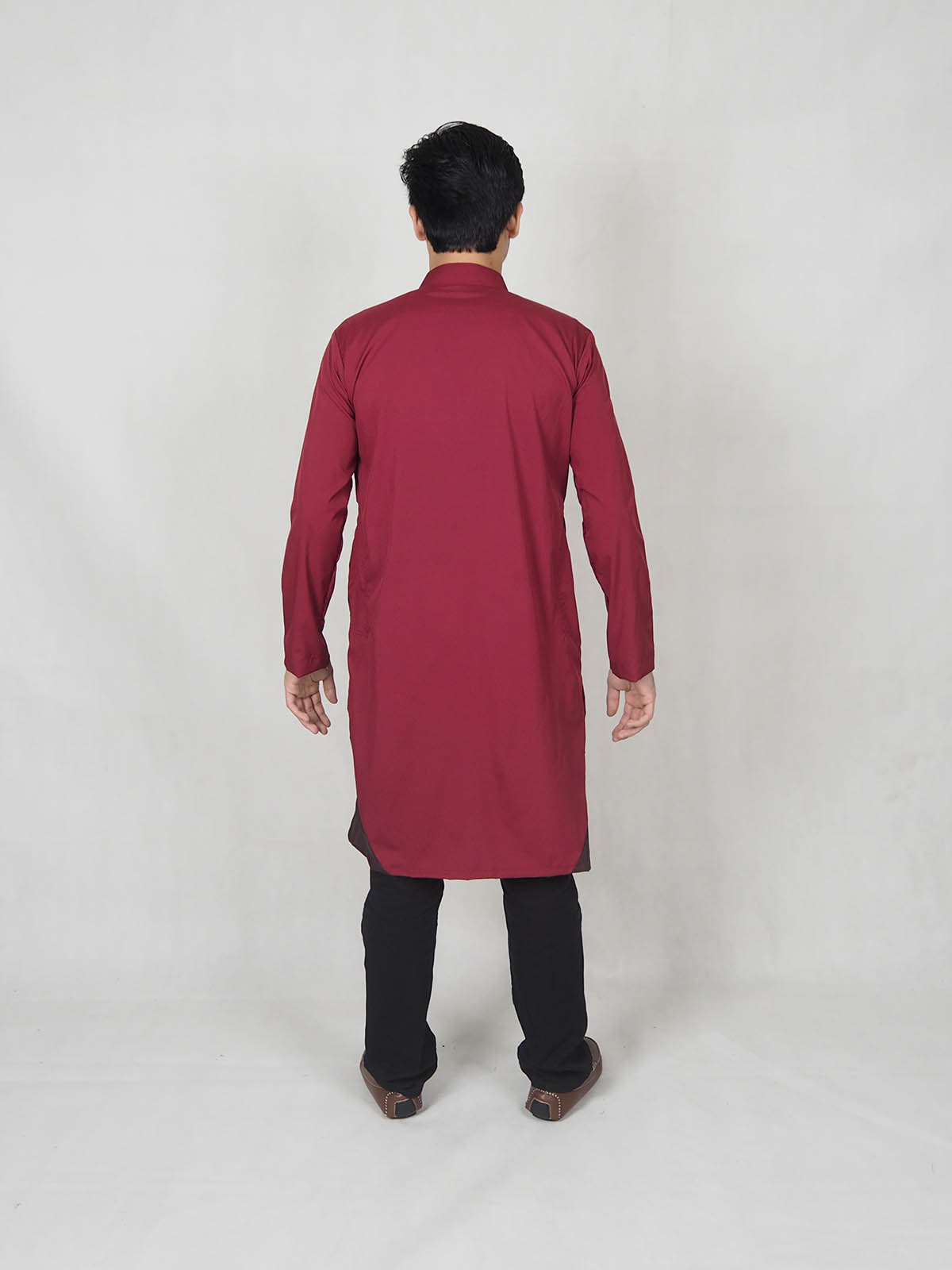 SW4858 Fashion Men Top (Plus Size) Maroon