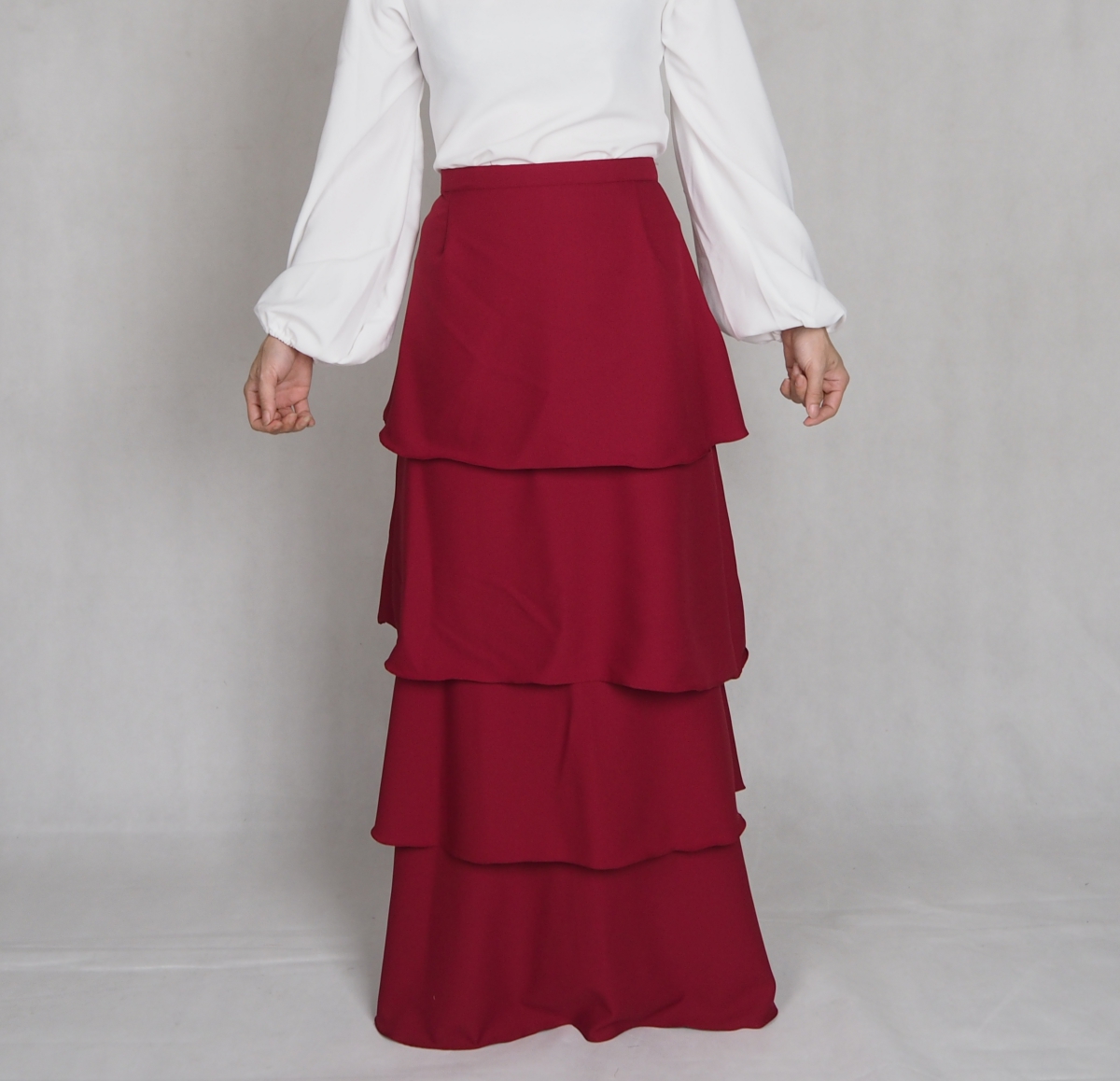 SW4863 Pretty Skirt Maroon 