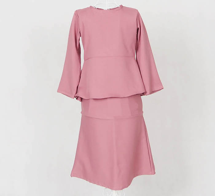 SW4871 Baju Kurung Kids Pink