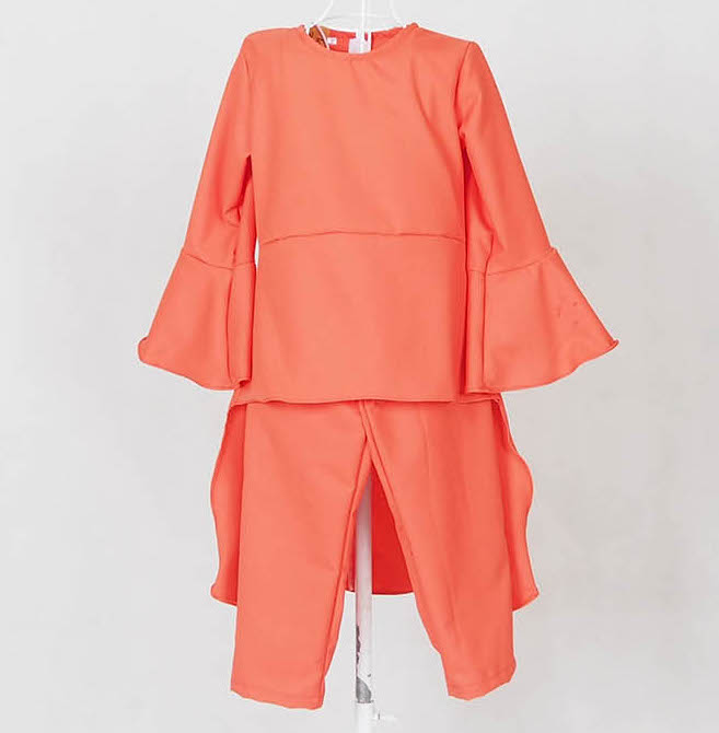 SW4875 Blouse & Pant Kids Orange