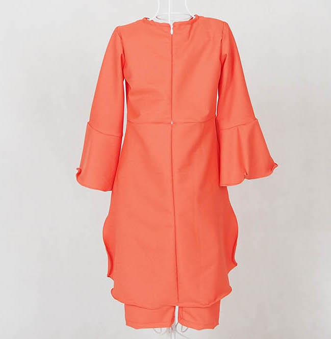 SW4875 Blouse & Pant Kids Orange