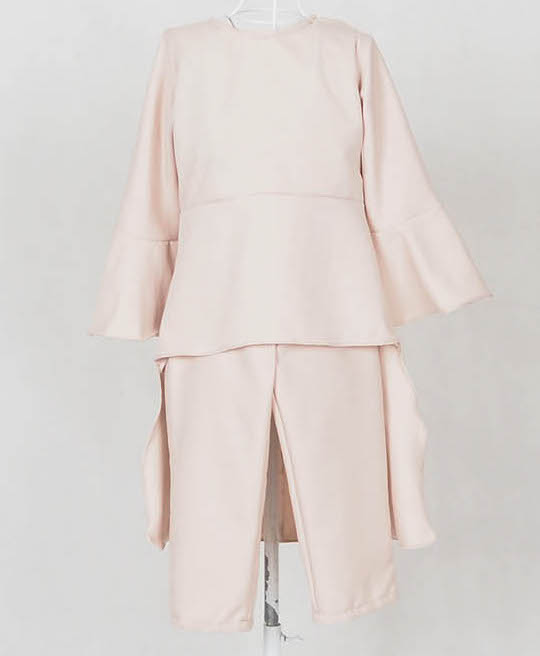 SW4876 Blouse & Pant Kids Cream