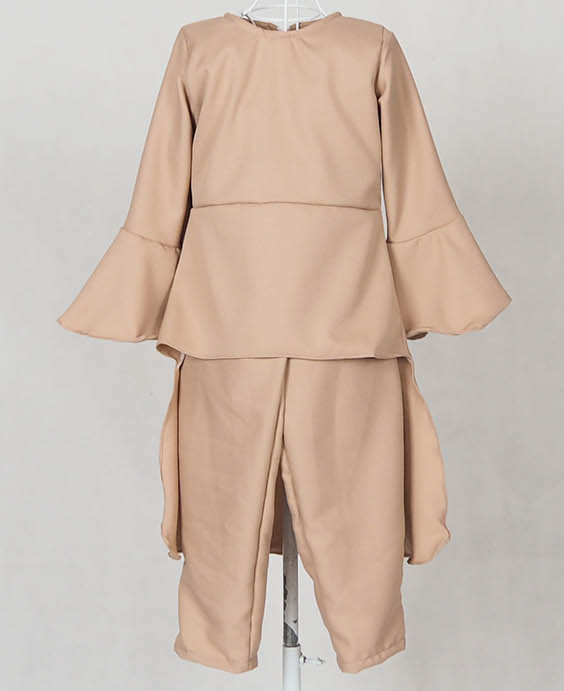 SW4876 Blouse & Pant Kids Dark Brown