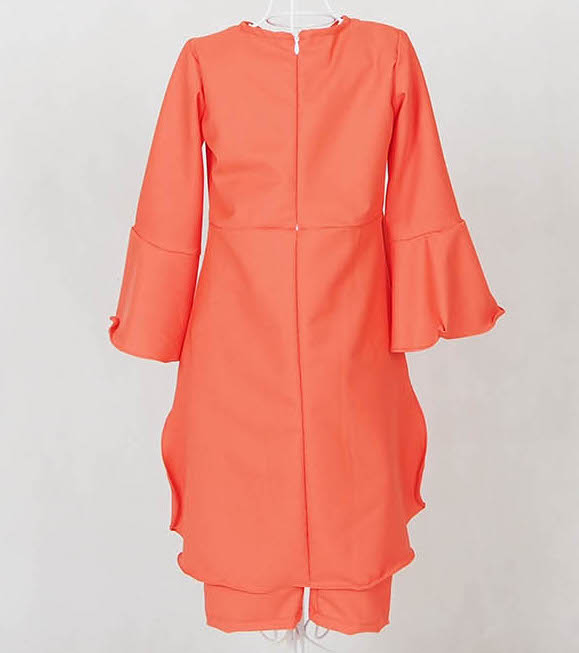 SW4876 Blouse & Pant Kids Orange