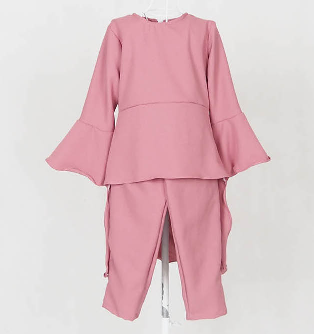 SW4876 Blouse & Pant Kids Pink