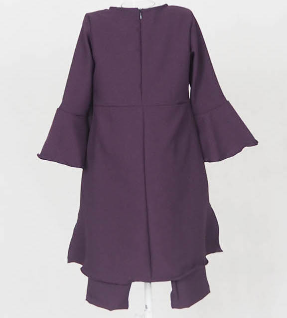 SW4876 Blouse & Pant Kids Purple