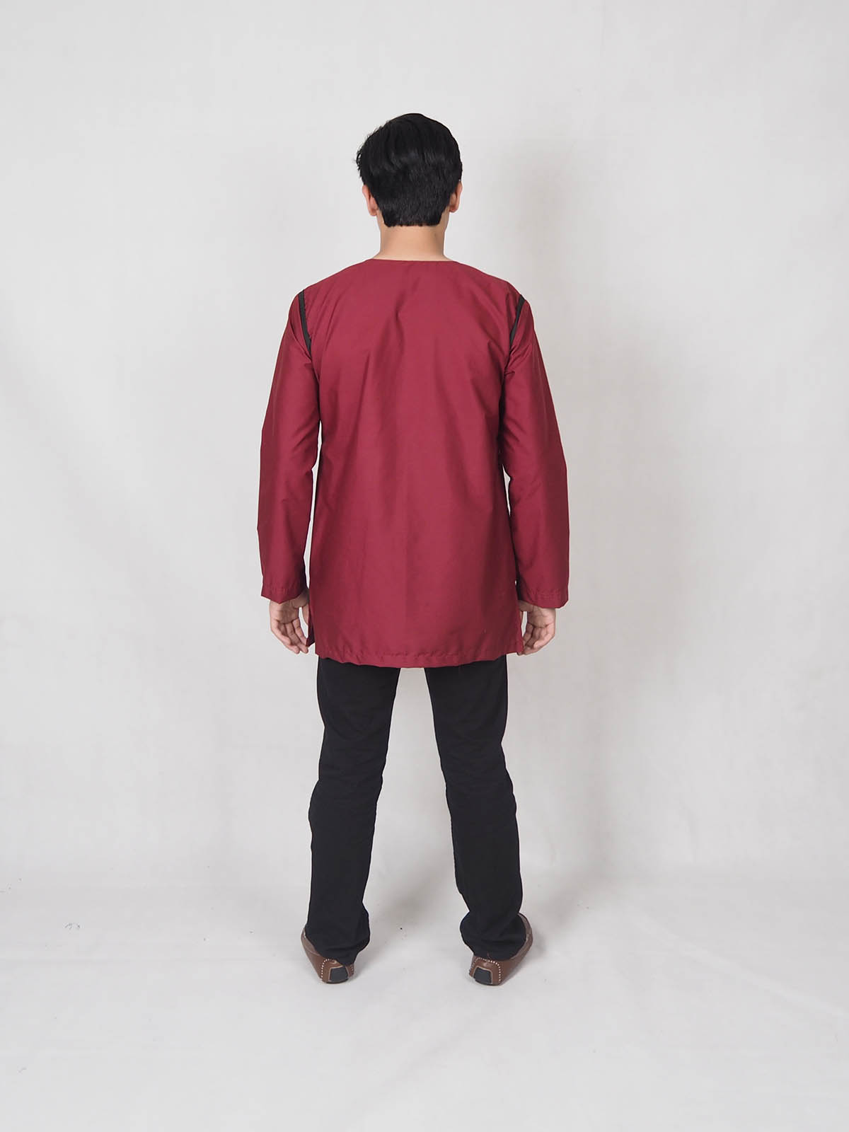 SW4878 Trendy Men Kurta Maroon