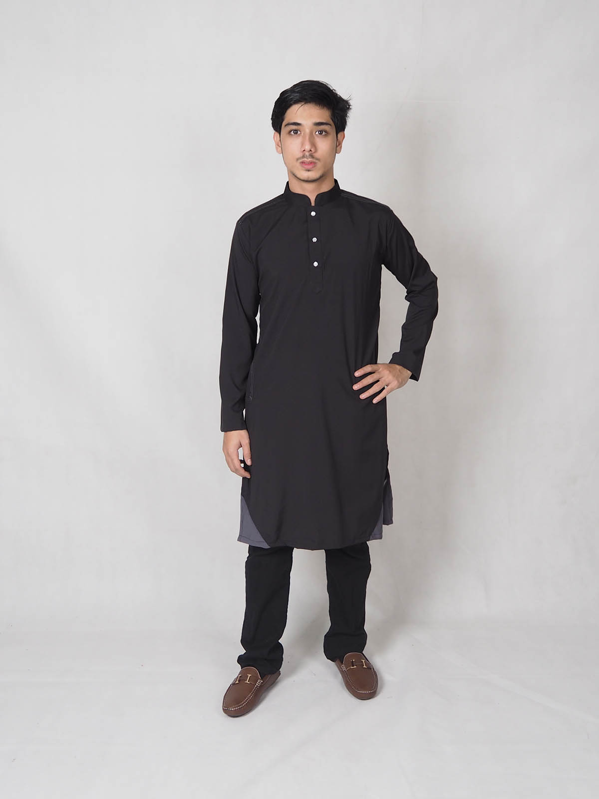 SW4880 Fashion Kurta Black
