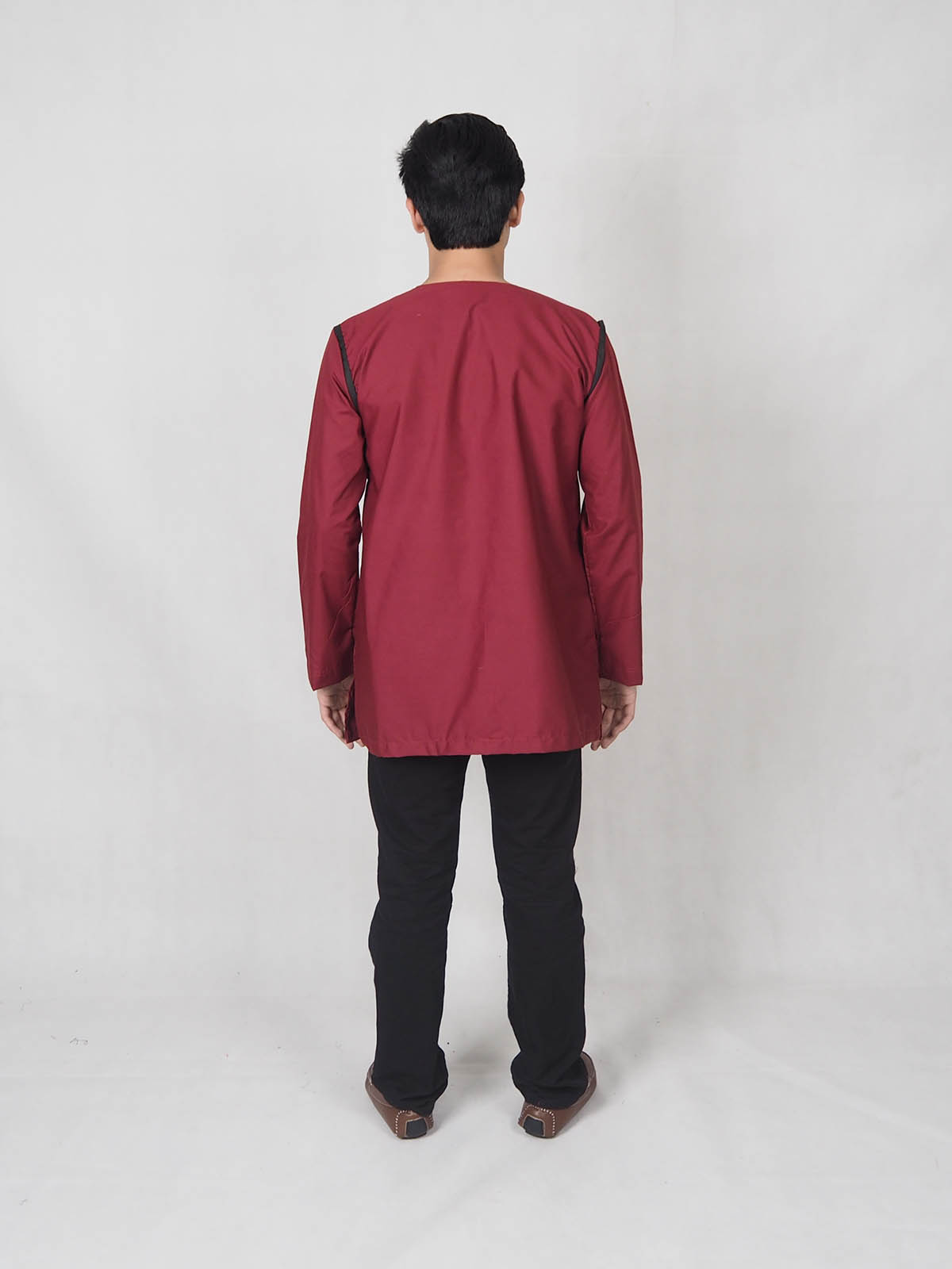 SW4882 Men Kurta (Plus Size) Maroon
