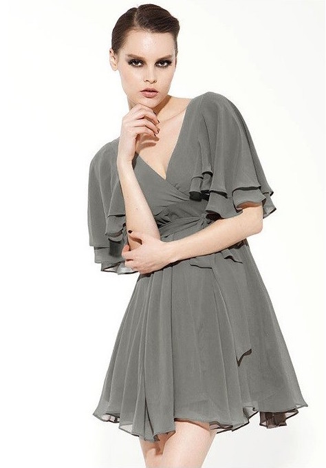WD21148 Lovely Dress Grey