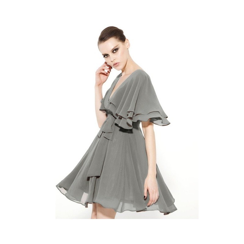 WD21148 Lovely Dress Grey