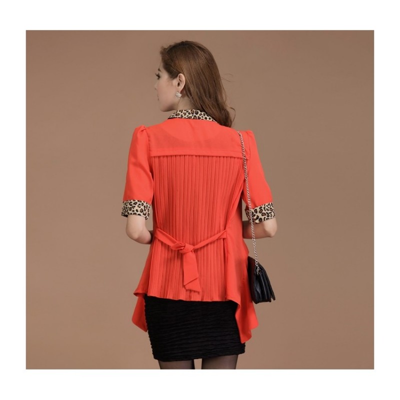 WJ21210 Korea Fashion Coat Red